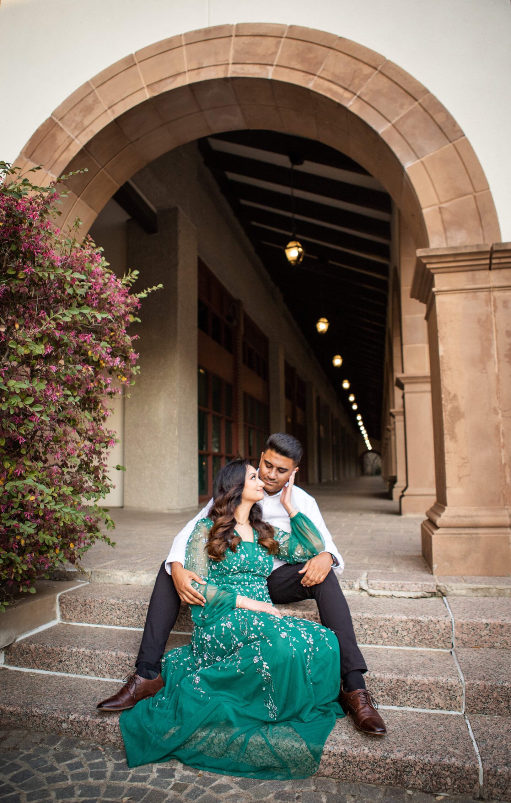Mandalay Canal Engagement Session Indian Couple