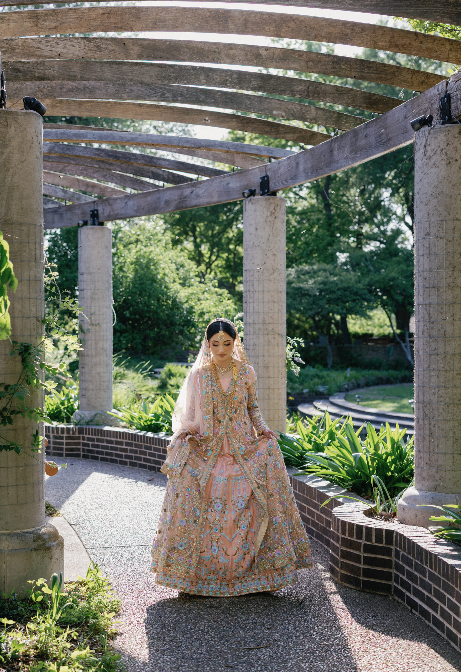 Texas Discovery Gardens South Asian Wedding